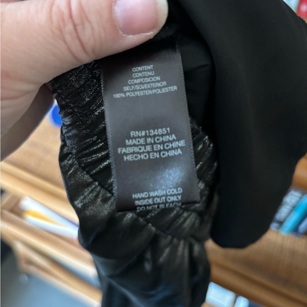 Wayf x Jordan Sloan wide leg metallic pants - Picture 5 of 5